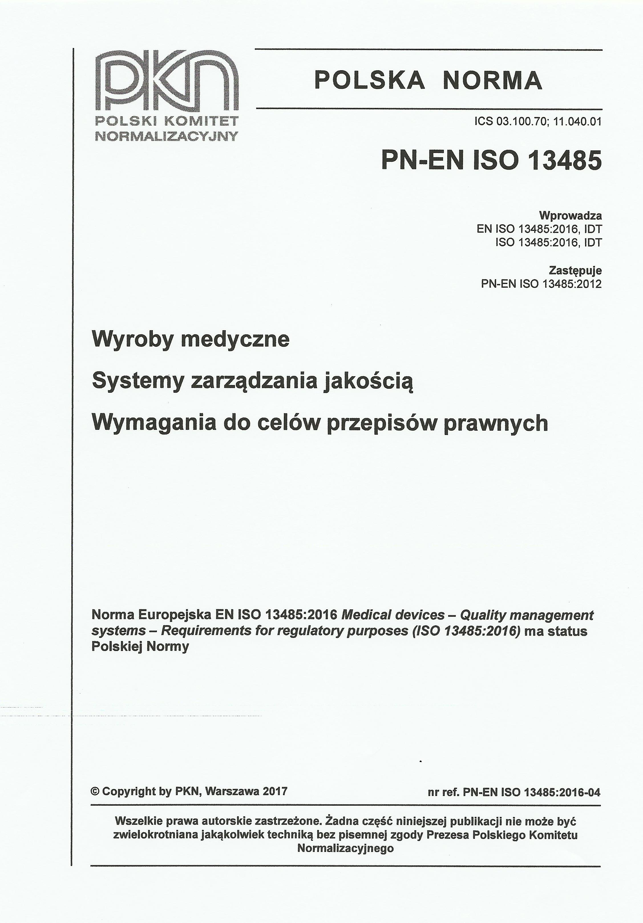 Strona tytuowa 13485 II